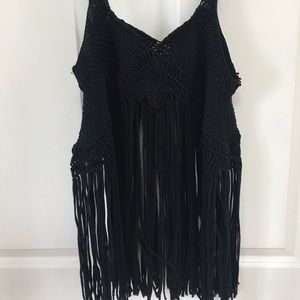 Urban Outfitters fringe top